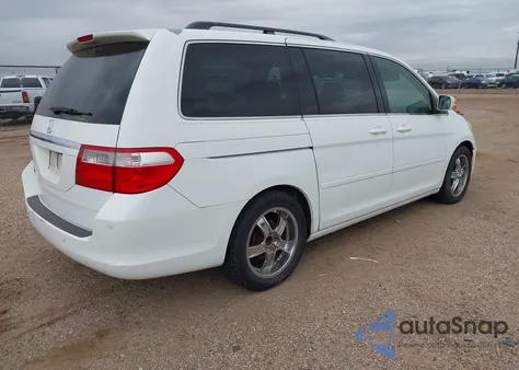 2006 Honda Odyssey Touring из США, поврежденный, VIN 5FNRL388X6B114012